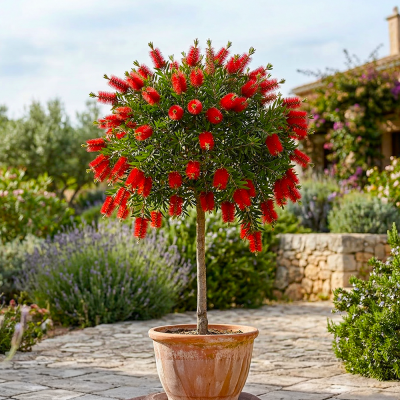 Callistemon Red Rocket Pomișor Ghiveci 7L 90-100cm - Bulbshop