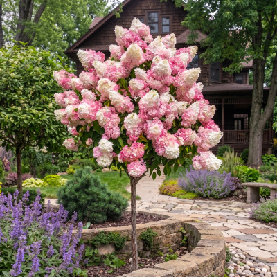 Hortensie Pomisor Little Fresco pe Trunchi 10L 100-120cm - Bulbshop.ro