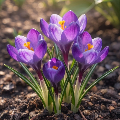 Bulbi Branduse Primavara Crocus Grand Maitre 5 buc