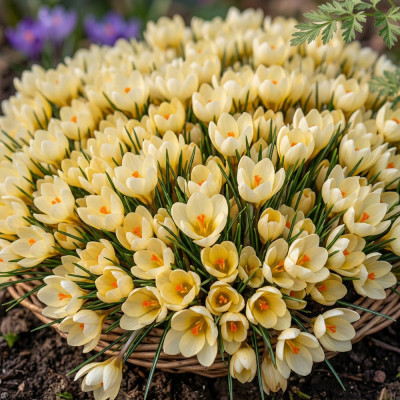 Bulbi Branduse Primavara Crocus Cream Beauty 5 buc