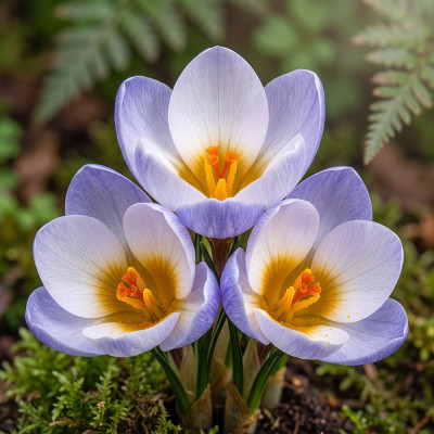 Branduse Primavara Crocus "Blue Pearl" 5 Bulbi/Pachet