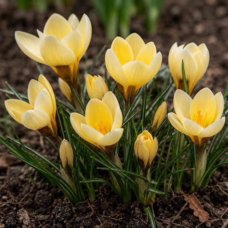 Bulbi Branduse Primavara Crocus Soft Gold 5 buc