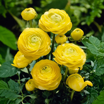 Bulbi Ranunculus Yellow 10 buc