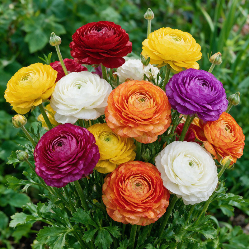 Bulbi Ranunculus Mix Culori 25 buc