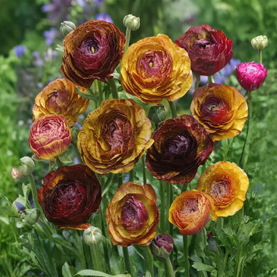 Bulbi Ranunculus Cafe Picotee 10 buc