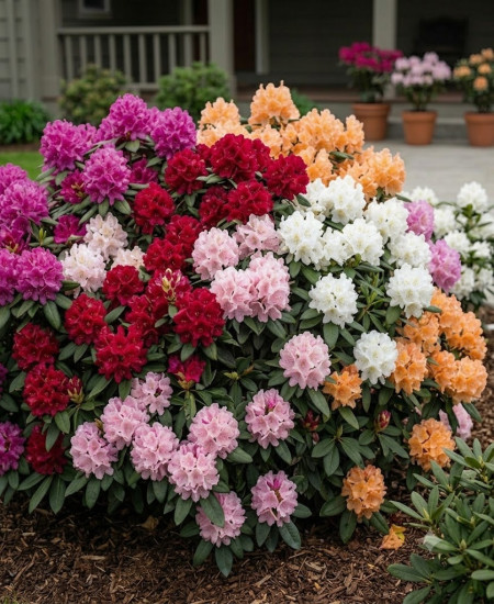 Rhododendron la Ghiveci