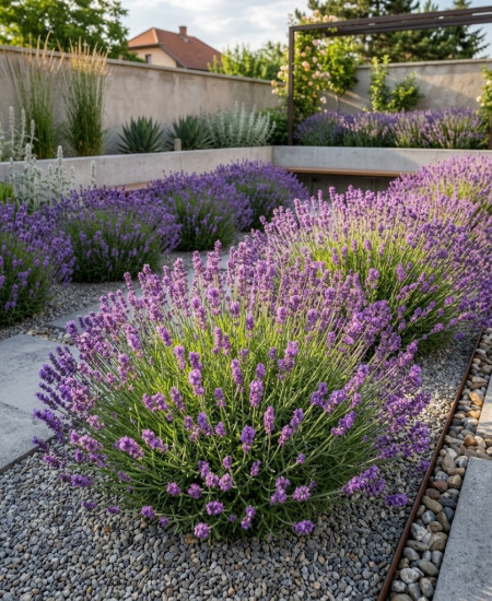 Lavanda la Ghiveci si Butasi
