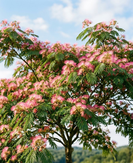 Albitzia - Arborele din Matase